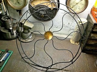 Antique Western Electric Fan Cage Vintage Old Guard