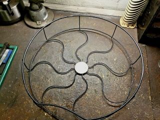 Antique Western Electric Fan Cage Vintage Old Guard 3