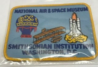 National Air & Space Museum Smithsonian Institution Washington Dc Souvenir Patch
