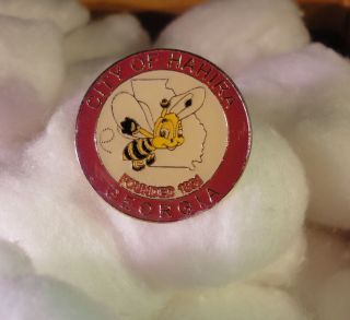Lapel Pin: City Of Hahira Ga Georgia - Honeybee