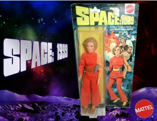 Space:1999 Doctor Dr Russell 9 " Mattel Doll 1975 Very Rare