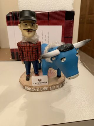 Paul Bunyan And Babe The Blue Ox Bobblehead Bemidji Minnesota