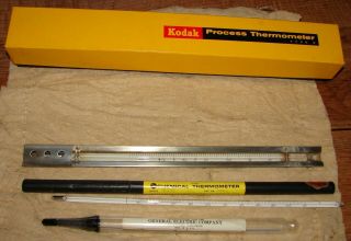 Kodak Process Thermometer Type 2,  Chemical Scientific Prod. ,  General Electric