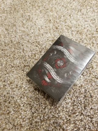 Arcane Red Ellusionist Rare Playing Cards Uspcc Bicycle Epcc