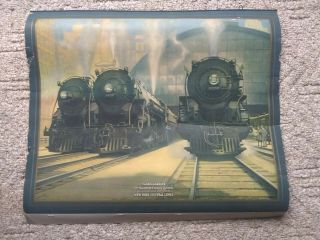 1927 Ny Central Railroad Poster The Thoroughbreds By Walter Greene