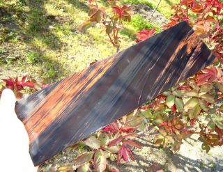 345x100x10mm Natural Obsidian Preforms Slabs Slab For Knapping Knife Arrowhead