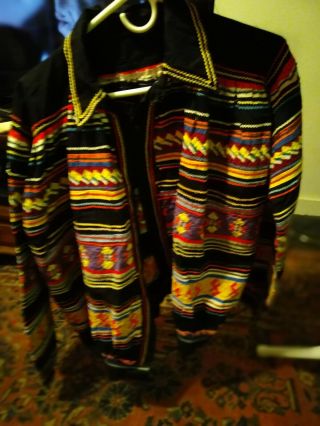 Authentic Seminole Indian Skirt And Jacket