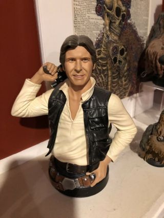 Star Wars Gentle Giant 2005 Han Solo Collectible Mini Bust Limited Edition