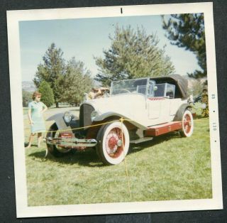 Vintage Car Photo Rudolph Valentino 
