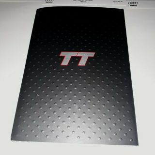 2001 Audi Tt Coupe Press Kit Media Information Portfolio Slides & Photos Rare