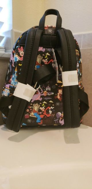 Disney Parks 2018 AP Annual Passholder Loungefly Backpack WDW Purse RARE HTF 3