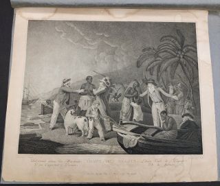 Traite Des Negres (slave Trade) By George Morland 1794 Rollet Engraving