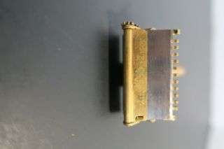 Vintage Valet Autostrop Safety Razor With 1 Blade and Blade Case Gold 8