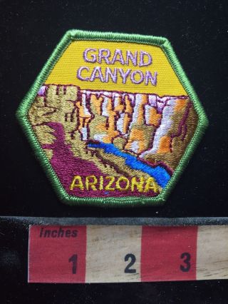 Hexagon Grand Canyon (national Park In Arizona Patch) State Souvenir 75wz