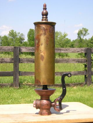 3 " Diameter Penberthy Long Bell Steam Whistle With Valve / Traction Engine