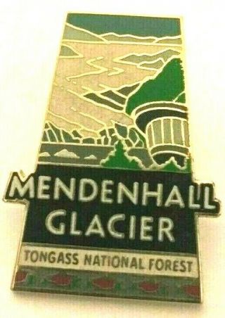 Mendenhall Glacier Tongass National Forest Alaska Lapel Pin
