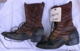 Screen Worn Z - Nation Murphy Avonite Boots Prop From Z - Nation