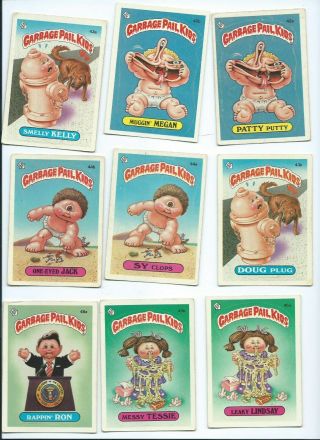 1985 Garbage Pail Kids - - Series 2 - - Complete Set
