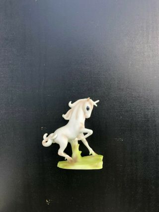 Bone China/ceramic Unicorn Figurine - Vintage George Good 4.  75 " H