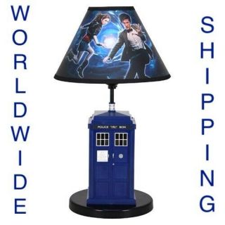 Doctor Who Tardis Table Lamp Plays Sound Effects Matt Smith Police Box