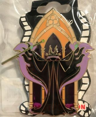 Disney Dsf Dssh Gsf Stained Glass Villains Maleficent Pin Sleeping Beauty Le 200