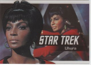 Star Trek Tos 50th Anniversary Bridge Crew Heroes Card P5 Nichelle Nichols Uhura