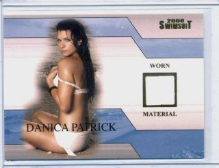 Danica Patrick 2008 Sport Illustrated Si Swimsuit Bikini Relic Card