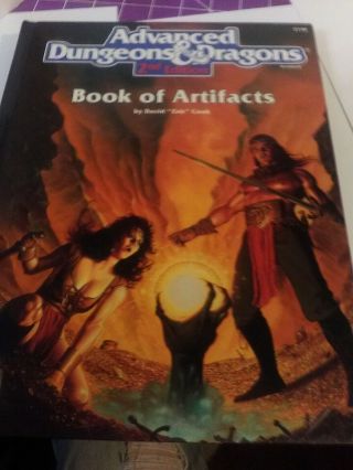 Book Of Artifacts - 1993 Advanced Dungeons And Dragons 2edition