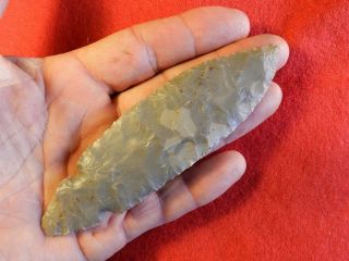 A Authentic Native American Indian Artifact Arrowheads Knife Scraper Point 5
