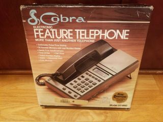 Cobra Electronic Feature Telephone St - 660 Eighties Classic Gold Edition