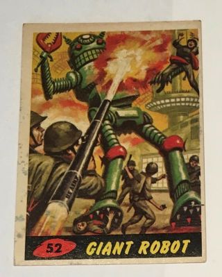 1962 Topps Mars Attacks Card 52 Giant Robot