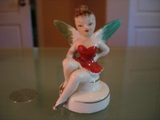 Vintage Porcelain 3 " Fairy Figurine Made In Japan
