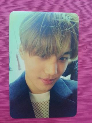 Exo K M Kai Official Photo Card 2nd Album Exodus White Ver.  Jong In Photocard