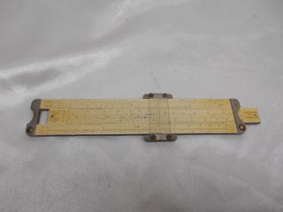 Old Vtg 1949 Pickett & Eckel Slide Rule Model 300 Ruler Engineer Draftsman Tool