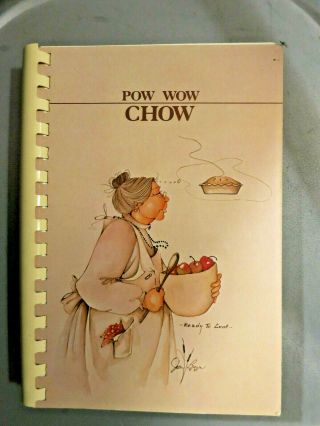 Cooking: Pow Wow Chow,  Native American Cookbook,  1984 1st Ed Condtion