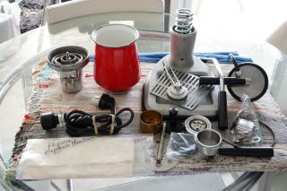 Fe - Ar La Peppina Vintage Lever Espresso Machine Maker For Parts/resto.