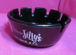 Vintage Ash Tray From Jilly ' s Saloon York City Sinatra Hangout 1961 5