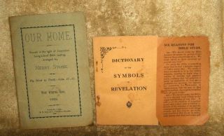 Reverend Henry Stone Memorabilia 1882 Booklet,  1920 ' s Photographs,  Misc 2