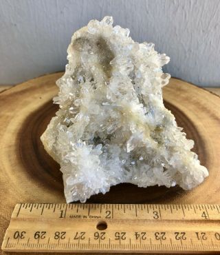 Sparkly Self - Standing All - Sided Crystal Quartz Cluster on Matrix 510 grams 8