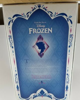 Authentic Disney Store Frozen Regal Elsa Limited Edition 17 