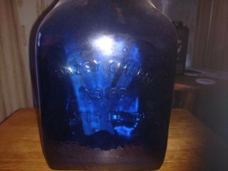 Lg.  Antique Dazey No.  80 Glass Butter Churn 8 Quart Dated Feb 14,  1922 Complete