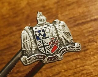 Vintage Alabama State Motto Insignia Pin “audemus Jura Nostra Defendere” Rare