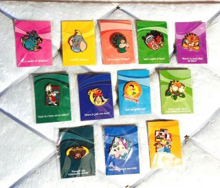 Disneyana Convention 2000 Small World 12 Pin Set Signed Limited Edition