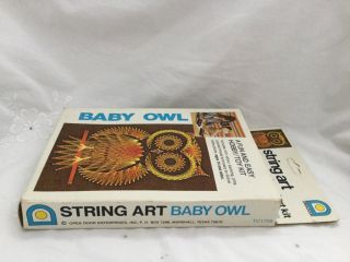 Vintage Open Door BABY OWL String Art Kit 5” by 7” 3