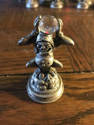 Danbury Fantasy Of The Crystal Pewter Chess Piece Tramber The Buccas Pawn