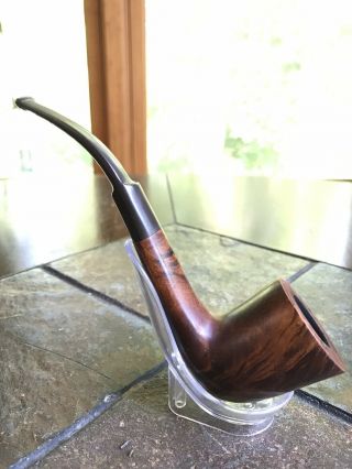Vintage Oxford Estate Tobacco Pipe Made in England 391 Bent Pipe Crown Mark 3