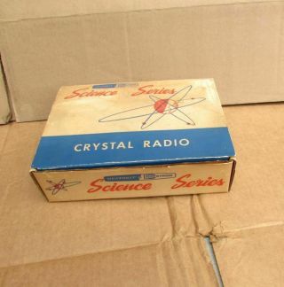 Vintage Antique Heathkit Crystal Radio Sk - 70 Daystrom