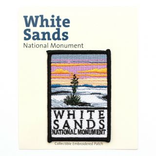 Official White Sands National Monument Souvenir Patch Mexico Park