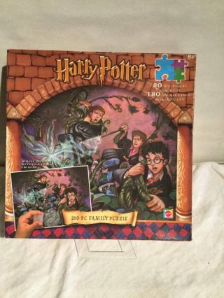 Harry Potter 260 Pc Magic Decoder Puzzle Family Time