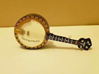 Very Rare Acme Banjo Musical Instrument Sound Kitchen Fridge Magnet